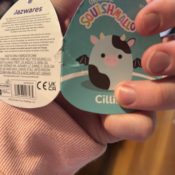 Cillian the bat cow squishmallow NWT legendary series mystery bag - Picture 12 of 12